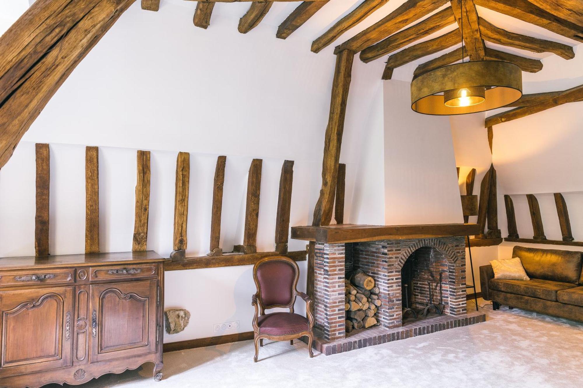 Maison D'Hotes Le Prieure Du Preux Sepeaux-Saint-Romain Kültér fotó