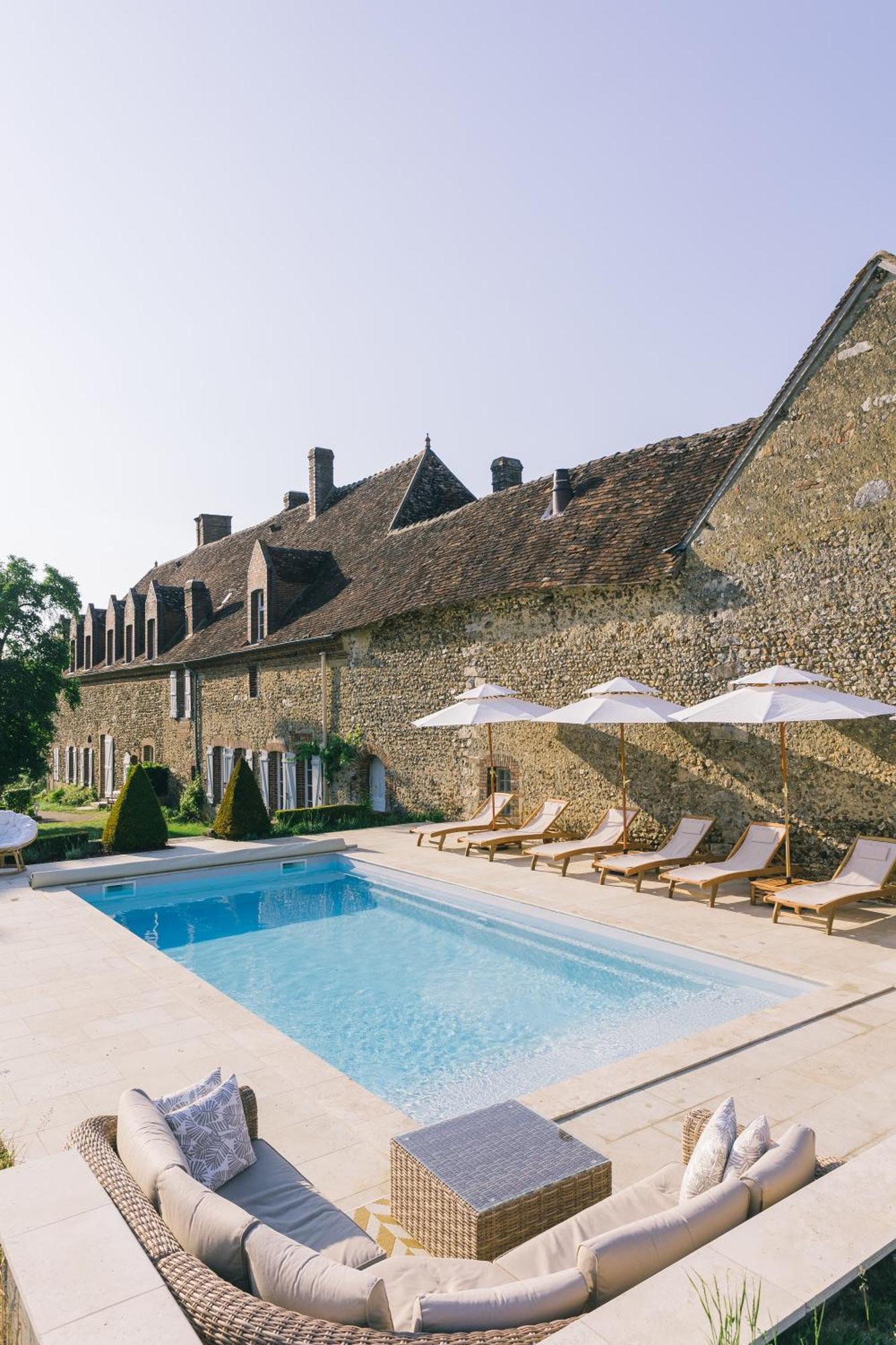 Maison D'Hotes Le Prieure Du Preux Sepeaux-Saint-Romain Kültér fotó