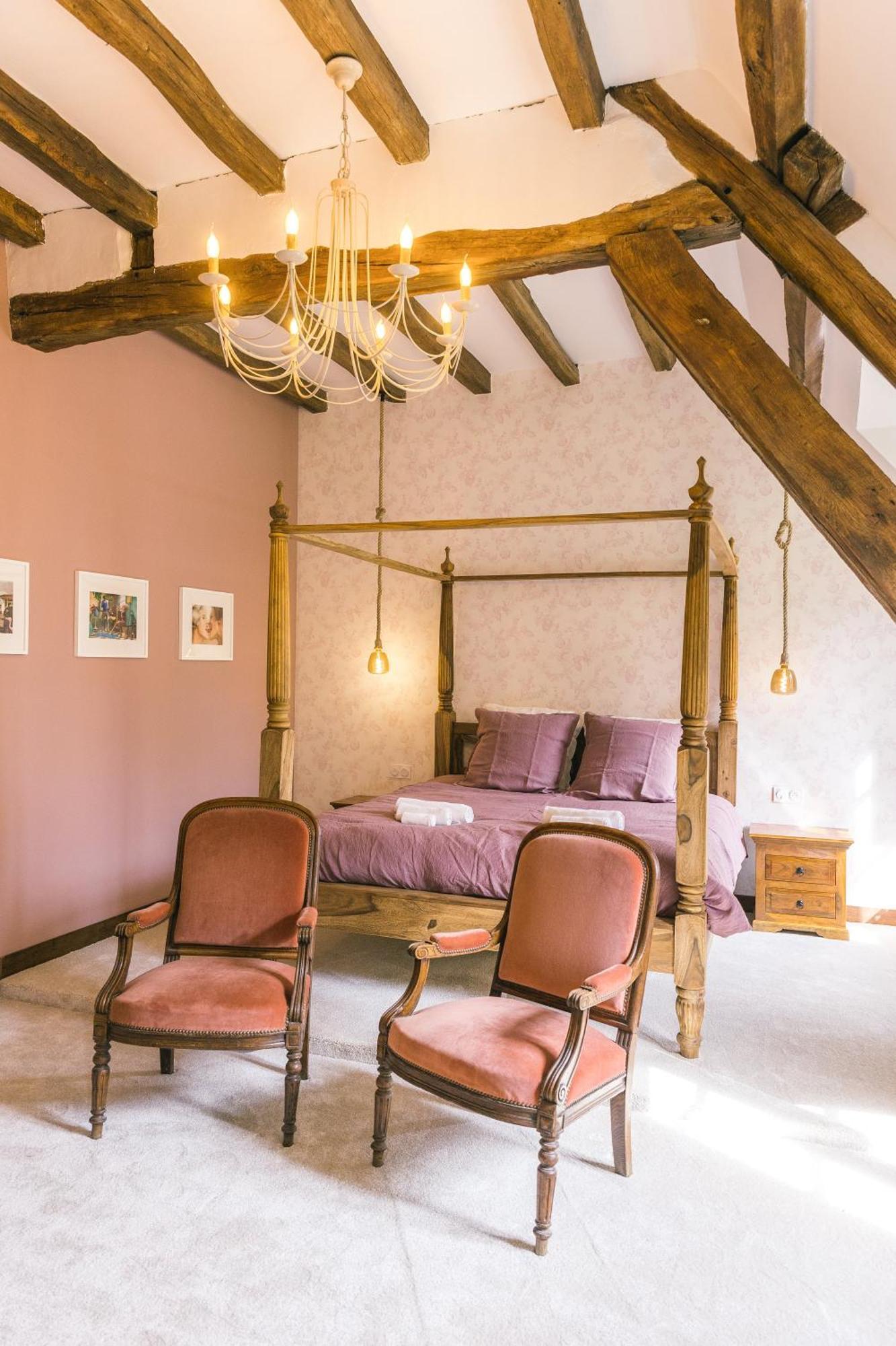 Maison D'Hotes Le Prieure Du Preux Sepeaux-Saint-Romain Kültér fotó